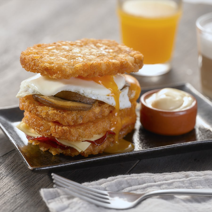 LOADED BREAKFAST HASHBROWNS